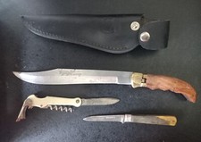 Lot couteaux chasse d'occasion  Saintes