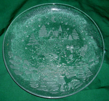Weihnachtsteller walther glas gebraucht kaufen  Deutschland