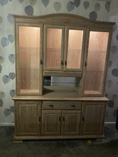 Limed oak display for sale  BOLTON