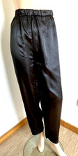Pantalon satin noir d'occasion  Migennes