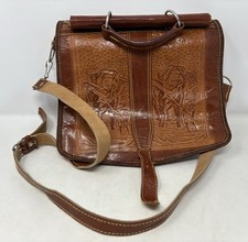 Vintage embossed leather for sale  STEVENAGE