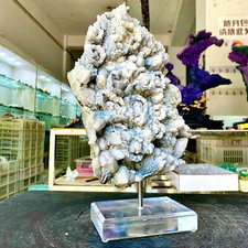 Quarzo cristallo fiore usato  Spedire a Italy