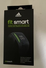 ADIDAS FIT SMART MI COACH COM CARREGADOR DOCK-PRETO, Tamanho P Com Caixa comprar usado  Enviando para Brazil