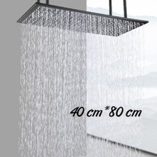 Schwarz 40x80 regendusche gebraucht kaufen  Deutschland