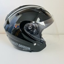 Usado, Capacete de motocicleta Harley Davidson HD-J1V preto certificado por ponto tamanho M  comprar usado  Enviando para Brazil