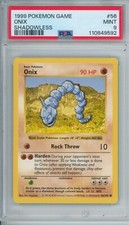 Pokemon Base Set Onyx Shadowless 1999 PSA 9 grado fresco #56 segunda mano  Embacar hacia Mexico