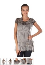 Maglia canotta donna usato  Serrenti