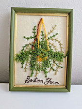 Vintage crewel embroidery for sale  Sun Prairie