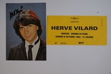 Herve vilard ticket d'occasion  France