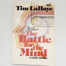 The Battle for the Mind Hardcover Book Tim Lahaye Vintage Spiritual Christian, usado comprar usado  Enviando para Brazil