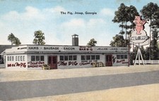 Vintage postcard pig for sale  Columbus