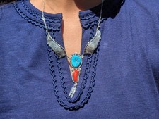 Navajo kingman turquoise for sale  Show Low