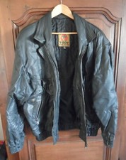 Blouson cuir noir d'occasion  Pamiers