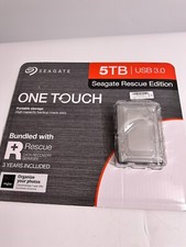 Disco rígido externo portátil Seagate One Touch 5TB USB 3.0 - Caixa desgastada comprar usado  Enviando para Brazil