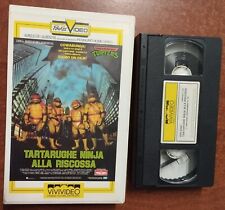 Vhs tartarughe ninja usato  Cosenza