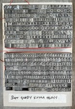 Goudy extra heavy for sale  LONDON