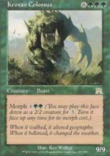 Green Card Krosan Colossus ~ Lightly Played Onslaught MTG Magic UltimateMTG comprar usado  Enviando para Brazil