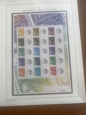 Feuille timbres personnalisés d'occasion  Voreppe