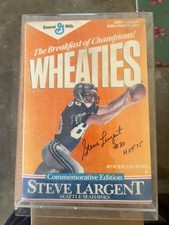 steve largent wheaties box for sale  Wildomar