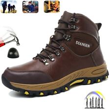 Botas de trabalho impermeáveis masculinas sapatos de segurança biqueira de aço botas De Trabajo Para Hombre comprar usado  Enviando para Brazil