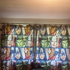Marvel avengers curtains for sale  RICKMANSWORTH