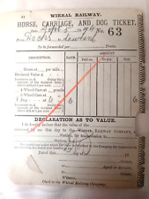 Dog transport ticket for sale  BROUGH