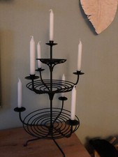 Kerzenständer schmiedeeisen g gebraucht kaufen  Langenfeld (Rheinland)