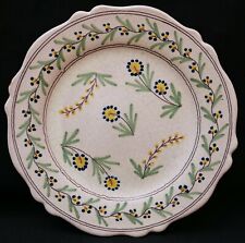 Earthenware plate decor d'occasion  Expédié en Belgium