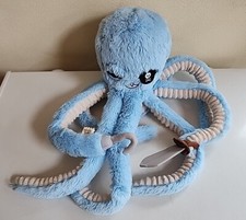 Plush blue octopus for sale  Peru