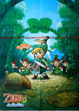The Legend of Zelda The Minish Cap / Majora's Mask pôster promocional oficial grande comprar usado  Enviando para Brazil