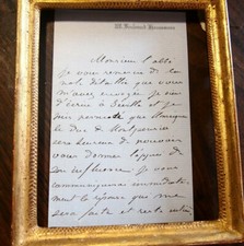 Lettre baron barante d'occasion  Morestel