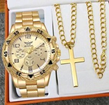 Men watches gold for sale  NEWCASTLE UPON TYNE