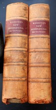 Usado, WEBSTER'S NEW INTERNATIONAL DICTIONARY 1920. 2 VOLS, WELL ILLUSTRATED - LARGE comprar usado Usado, WEBSTER'S NEW INTERNATIONAL DICTIONARY 1920. 2 VOLS, WELL ILLUSTRATED - LARGE comprar usado  Enviando para Brazil