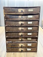 Antique haberdashery cabinet for sale  PRESTON