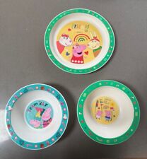 Peppa pig dinnerware for sale  MANCHESTER