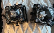 Usado,  2 luzes de festa discoteca estroboscópio LED DJ bola som ativado lâmpada de dança com cabo comprar usado  Enviando para Brazil