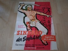 Riginal kinoplakat sindbad gebraucht kaufen  Rüsselsheim am Main