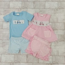 Summer sibling embroidery for sale  Allen
