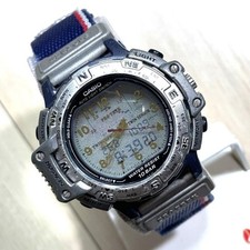 Casio Protrek Triplo Sensor Digital-Analógico Relógio, Barômetro, Altímetro, Temp, Us, usado comprar usado  Enviando para Brazil