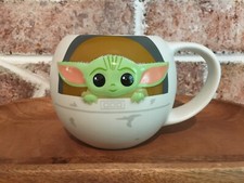 BABY YODA - GROGU - DISNEY - THE MANDALORIAN THE CHILD - CANECA/COPO STAR WARS comprar usado  Enviando para Brazil