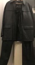 Echtlederhose w35in l106cm gebraucht kaufen  Karlsruhe