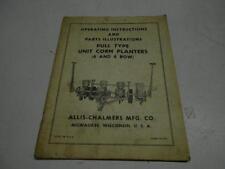 Allis chalmers instructions for sale  Lawrence