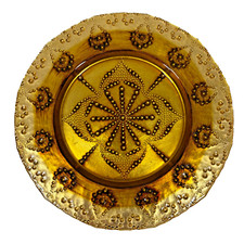 Gold decorative charger for sale  Billerica