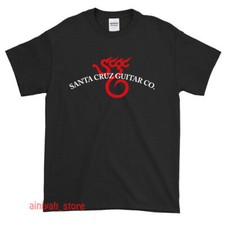 Nova Camisa Masculina Logotipo Guitarras Santa Cruz Camiseta Americana EUA Tamanho P -XXL, usado comprar usado  Enviando para Brazil