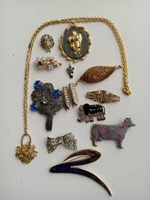 Lot antique brooches for sale  Keokuk