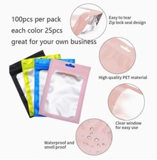 Resealable mylar ziplock for sale  LONDON
