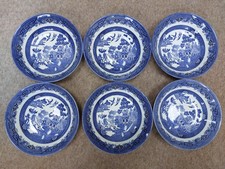 Churchill willow pattern for sale  CROWBOROUGH