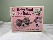 Usado, Vintage Retro Tommee Tippee BABY FOOD JAR TITULAR Caixa Completa NOVO Estoque Antigo comprar usado  Enviando para Brazil