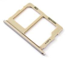 OEM SAMSUNG GALAXY J7 REFINE SM-J737P BANDEJA DE CARTÃO SIM MICRO SD DOURADA ~JUSTA comprar usado  Enviando para Brazil