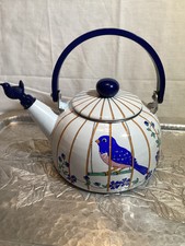 Tea kettle white for sale  North Bloomfield